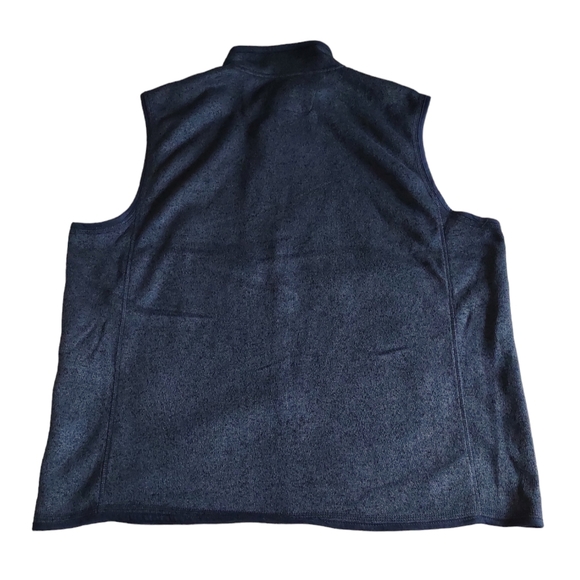 Smith's Workwear XL Slate Blue Heather Knit Vest - Picture 2 of 14